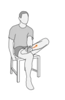 Sitting Plantar Fascia Stretch